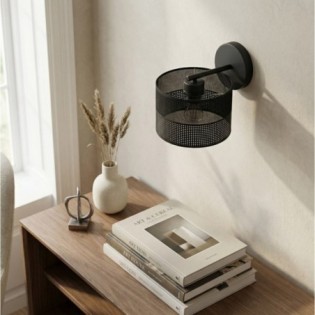 Lomis Black Wall Lamp