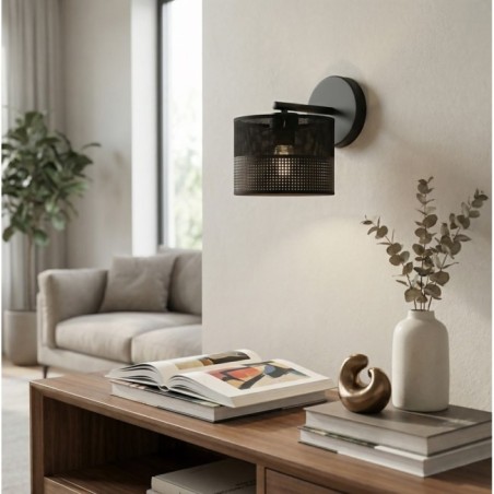 Lomis Black Wall Lamp