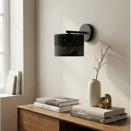 Lomis Black Wall Lamp