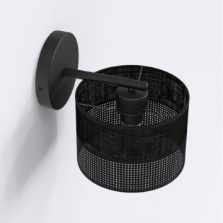 Lomis Black Wall Lamp