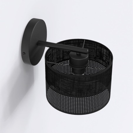 Lomis Black Wall Lamp