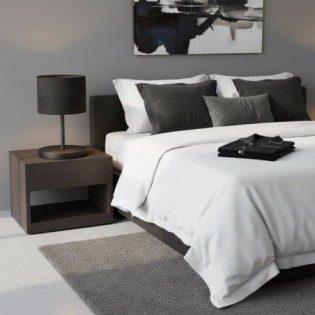 Lomis Black Table Lamp
