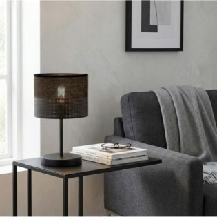 Lomis Black Table Lamp