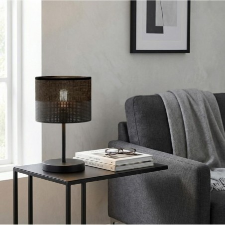 Lomis Black Table Lamp