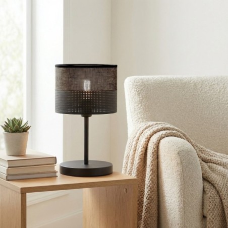 Lomis Black Table Lamp