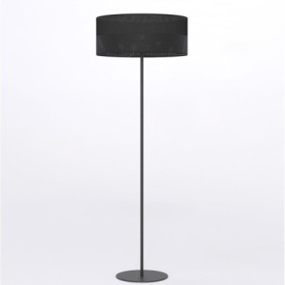 Lomis Black Floor Lamp