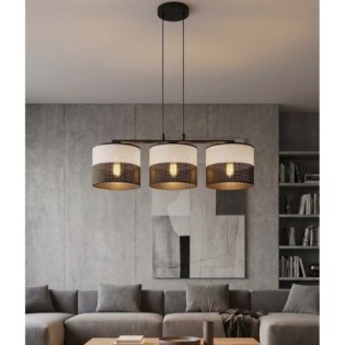Lomis Gray Pendant Lamp (3 lights)
