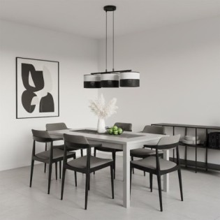 Lomis Gray Pendant Lamp (3 lights)