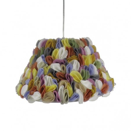 Ceiling light Petals multicolored