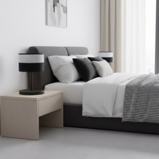 Lomis Gray Table Lamp