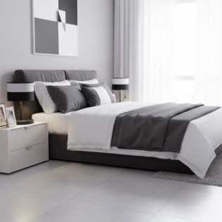 Lomis Gray Table Lamp