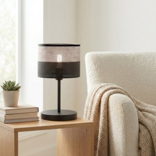 Lomis Gray Table Lamp