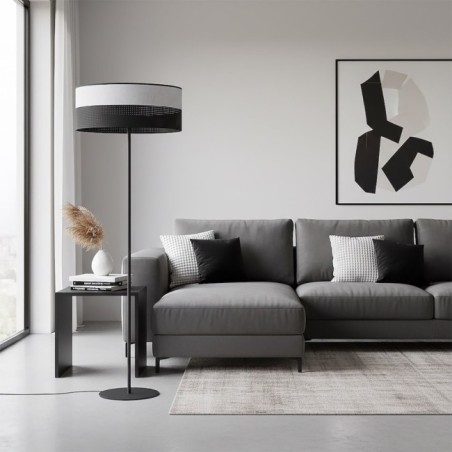 Lomis Gray Floor Lamp