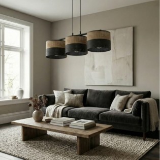 Lomis Brown Pendant Lamp (3...