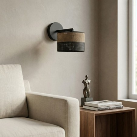 Lomis Brown Wall Lamp