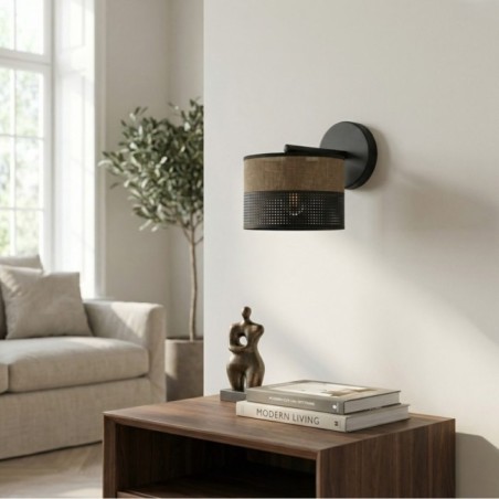 Lomis Brown Wall Lamp