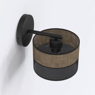 Lomis Brown Wall Lamp