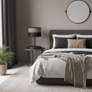 Lomis Brown Table Lamp