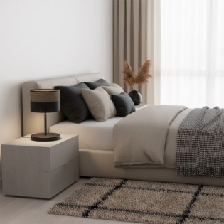 Lomis Brown Table Lamp