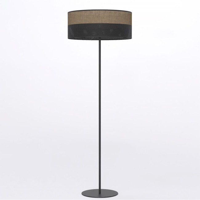 Lomis Brown Floor Lamp
