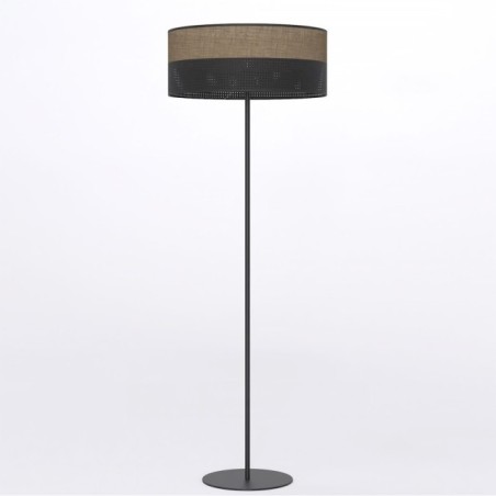 Lomis Brown Floor Lamp