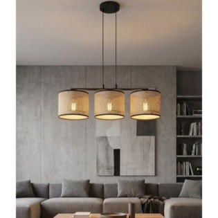 Nar Rattan Pendant Lamp (3 lights)