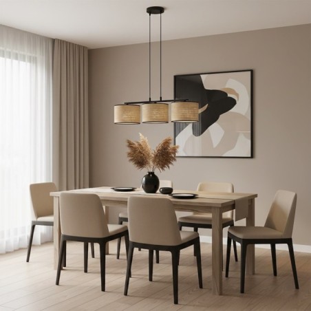 Nar Rattan Pendant Lamp (3 lights)
