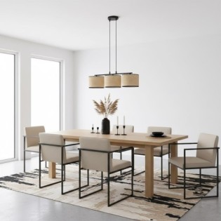 Nar Rattan Pendant Lamp (3 lights)