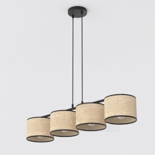 Nar Rattan Pendant Lamp (4 lights)