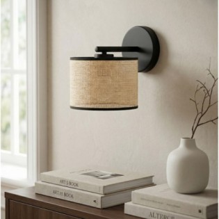 Nar Rattan Wall Lamp
