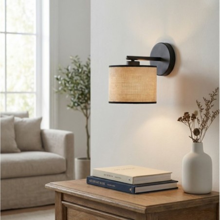 Nar Rattan Wall Lamp
