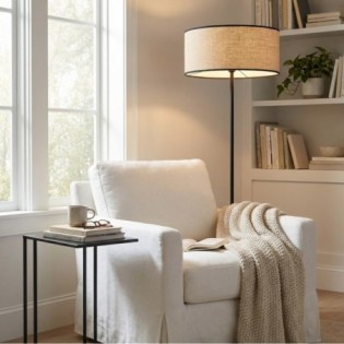Nar Rattan Floor Lamp