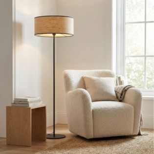 Nar Rattan Floor Lamp