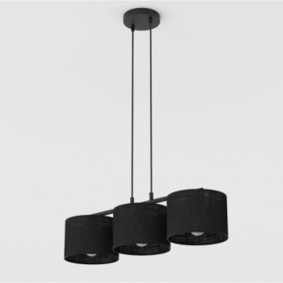 Nar Black Pendant Lamp (3 lights)