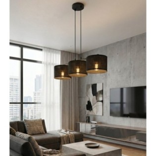 Nar Black Pendant Lamp (3 lights)