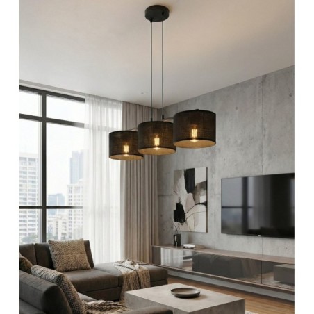 Nar Black Pendant Lamp (3 lights)