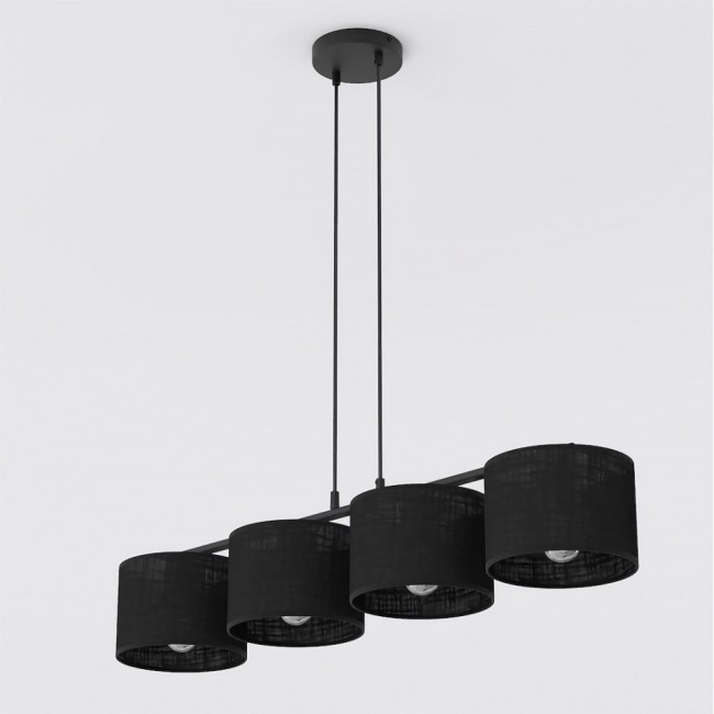 Nar Black Pendant Lamp (4 lights)