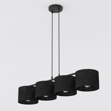 Nar Black Pendant Lamp (4 lights)