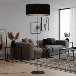 Nar Black Floor Lamp