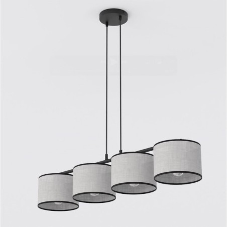 Gray Nar Pendant Lamp (4 lights)