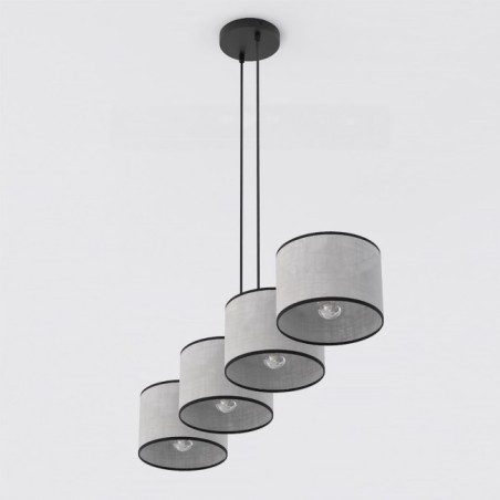 Gray Nar Pendant Lamp (4 lights)
