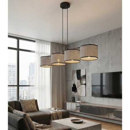 Gray Nar Pendant Lamp (4 lights)