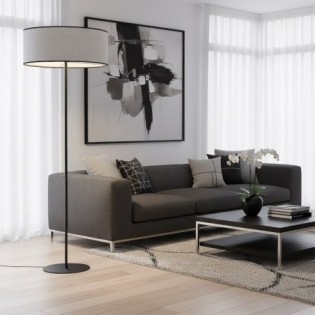 Gray Nar Floor Lamp