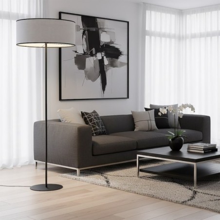 Gray Nar Floor Lamp