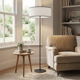 Gray Nar Floor Lamp