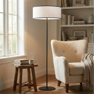 Gray Nar Floor Lamp