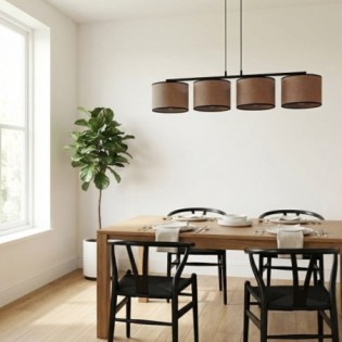 Nar Brown Pendant Lamp (4 lights)
