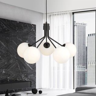 Pendant Lamp Avona Opal (5 lights)