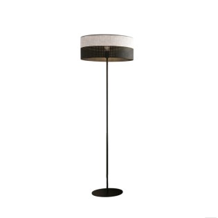 Lomis Gray Floor Lamp