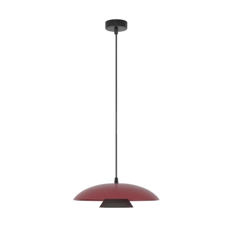 Tisa Burgundy+Black Pendant Lamp